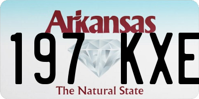 AR license plate 197KXE
