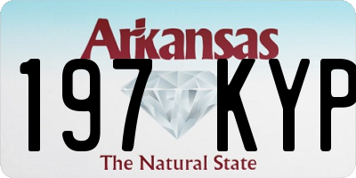 AR license plate 197KYP