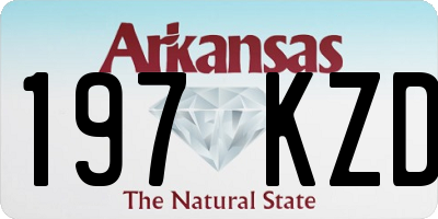 AR license plate 197KZD
