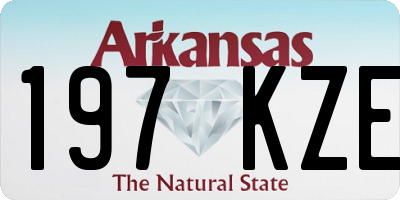 AR license plate 197KZE