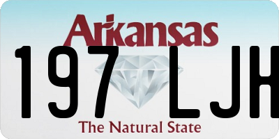 AR license plate 197LJH