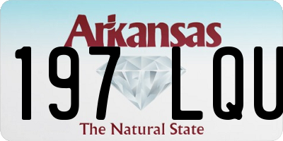 AR license plate 197LQU