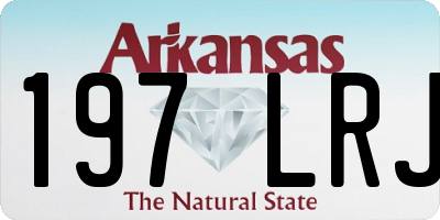AR license plate 197LRJ