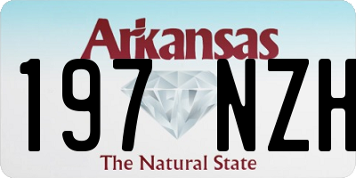 AR license plate 197NZH