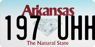 AR license plate 197UHH