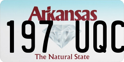 AR license plate 197UQC