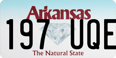 AR license plate 197UQE