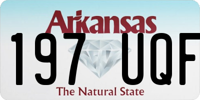 AR license plate 197UQF