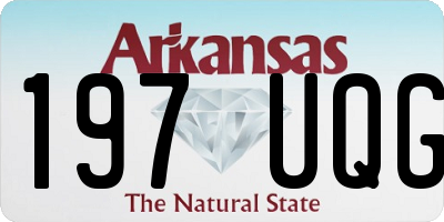 AR license plate 197UQG