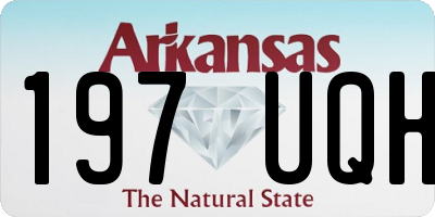 AR license plate 197UQH