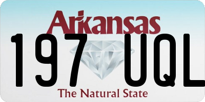 AR license plate 197UQL