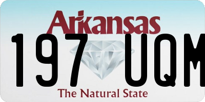 AR license plate 197UQM