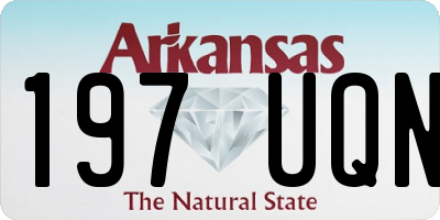 AR license plate 197UQN