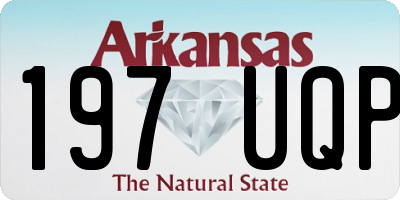 AR license plate 197UQP