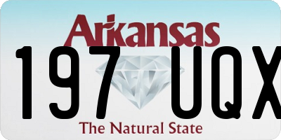 AR license plate 197UQX