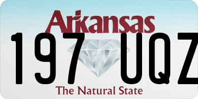AR license plate 197UQZ