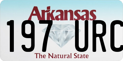 AR license plate 197URC
