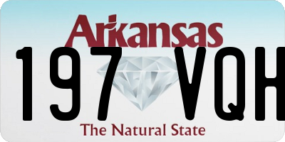 AR license plate 197VQH