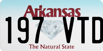 AR license plate 197VTD