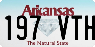 AR license plate 197VTH