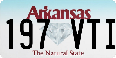 AR license plate 197VTI