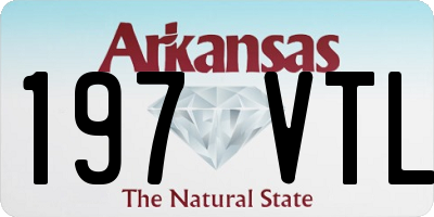 AR license plate 197VTL