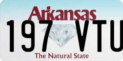 AR license plate 197VTU