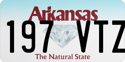 AR license plate 197VTZ