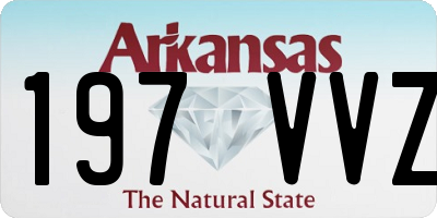 AR license plate 197VVZ