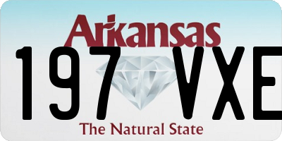 AR license plate 197VXE