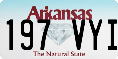 AR license plate 197VYI