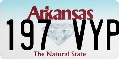 AR license plate 197VYP