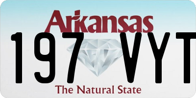 AR license plate 197VYT