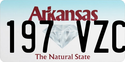 AR license plate 197VZC