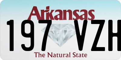 AR license plate 197VZH