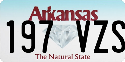AR license plate 197VZS