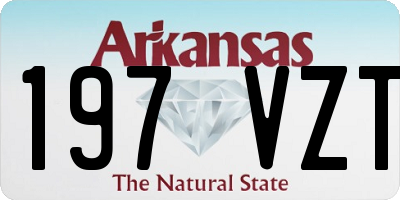 AR license plate 197VZT