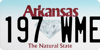 AR license plate 197WME