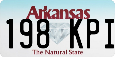 AR license plate 198KPI