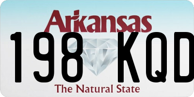 AR license plate 198KQD