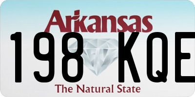 AR license plate 198KQE