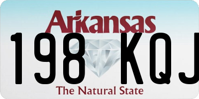 AR license plate 198KQJ