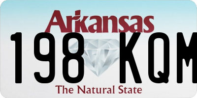 AR license plate 198KQM