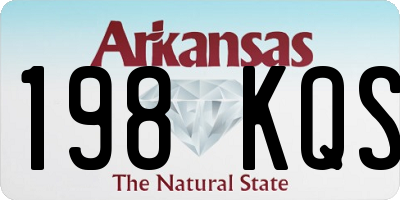 AR license plate 198KQS