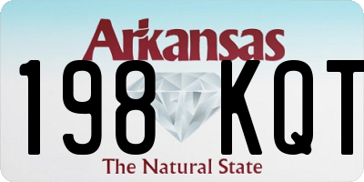 AR license plate 198KQT