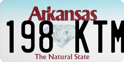 AR license plate 198KTM