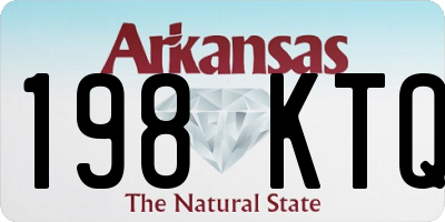 AR license plate 198KTQ