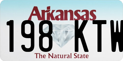 AR license plate 198KTW