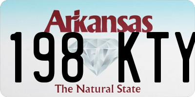 AR license plate 198KTY
