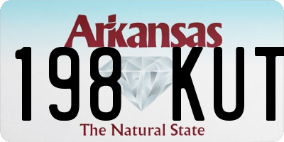 AR license plate 198KUT